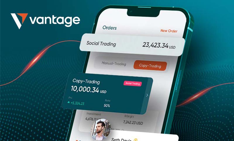Vantage Social Trading platform